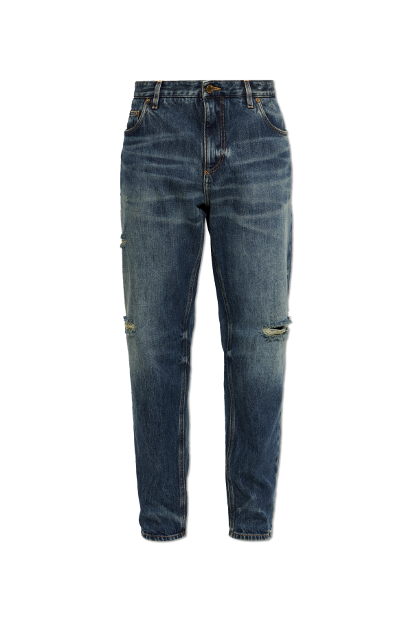 Vintage-effect jeans od Dolce & Gabbana