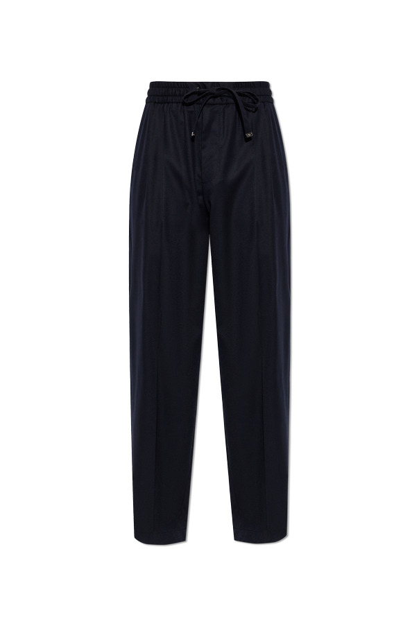 Wool pleated trousers od Dolce & Gabbana