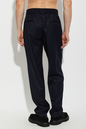 Dolce & Gabbana Pantalones de lana con pinzas