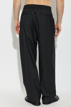 Dolce & Gabbana Wool trousers with pleats