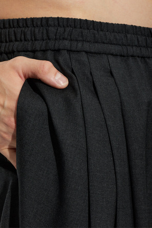 Dolce & Gabbana Wool trousers with pleats