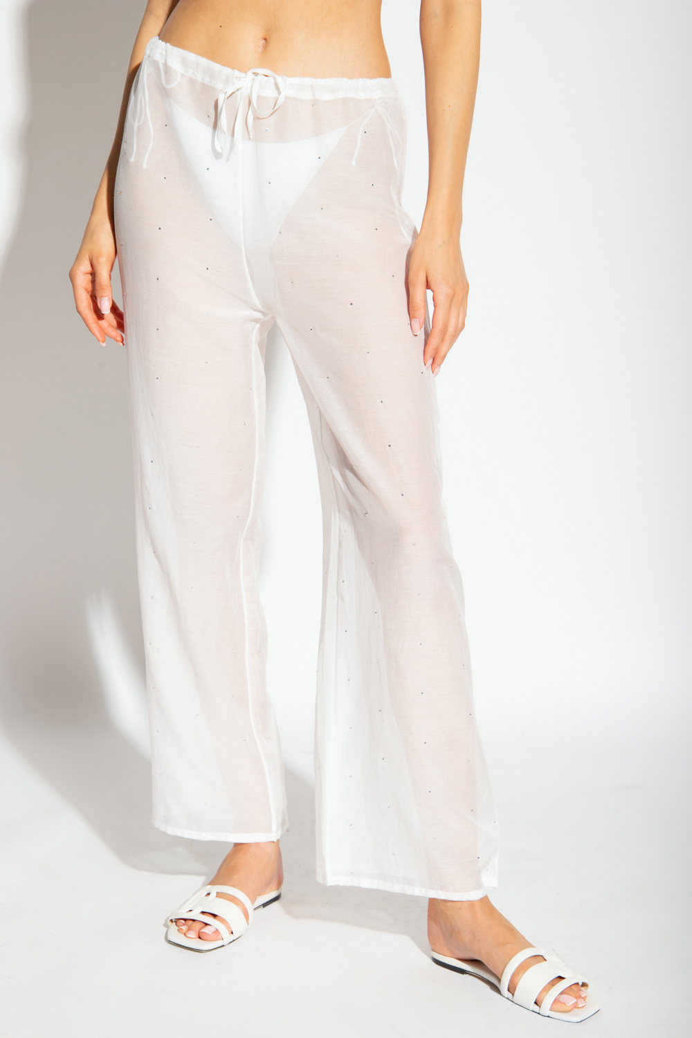 Oseree Cotton trousers