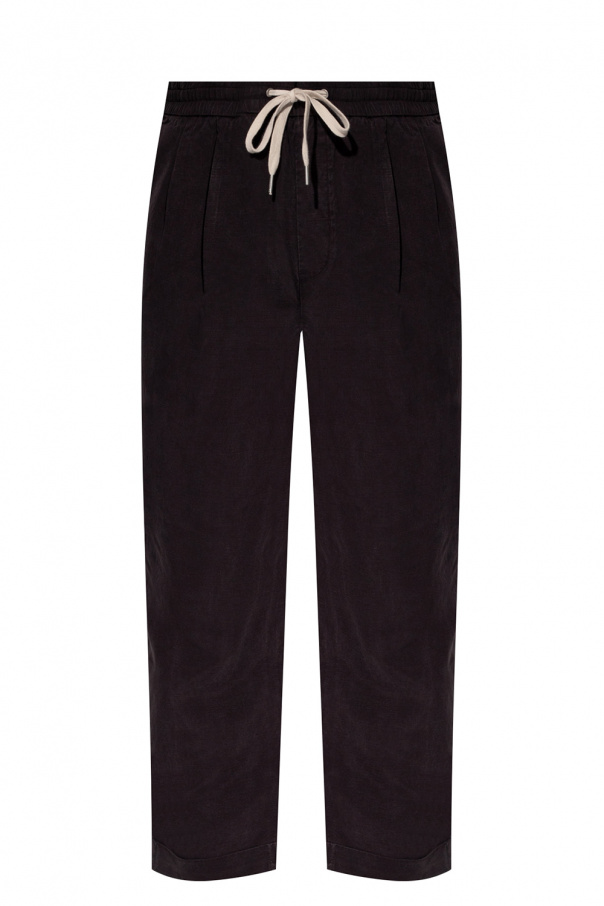 AllSaints trousers elasticated with turn up cuffs