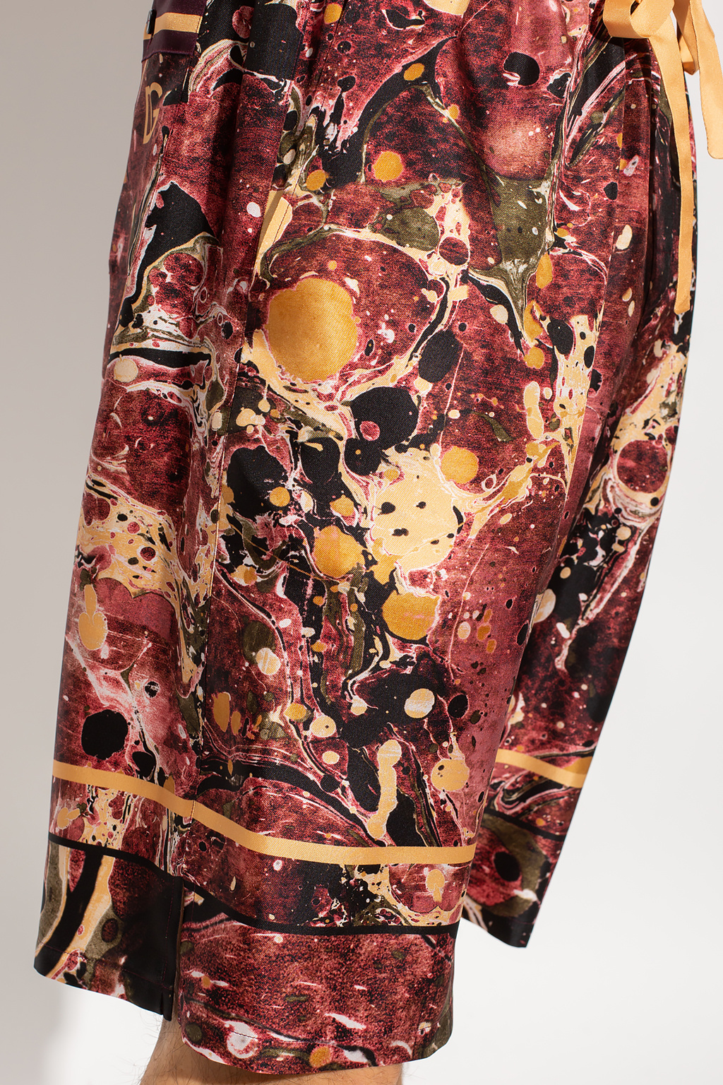 Dolce & Gabbana 'dg Skate' Hoodie Silk shorts