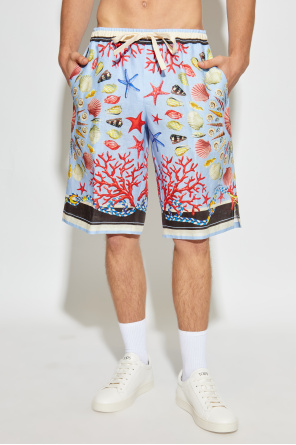 Dolce & Gabbana Pantalones cortos con motivo de conchas