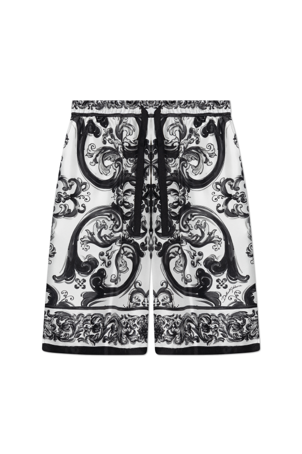 Silk shorts od Dolce & Gabbana