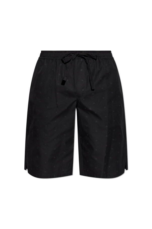 Cotton shorts with monogram od Dolce & Gabbana