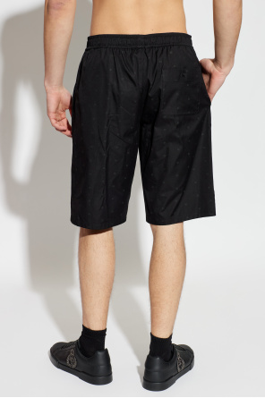 Dolce & Gabbana Cotton shorts with monogram