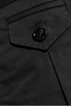 Dolce & Gabbana Cotton trousers with crease