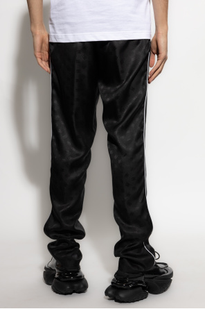 Dolce & Gabbana Silk trousers with monogram