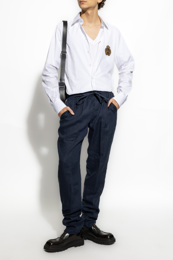 Dolce & Gabbana Leinenhose
