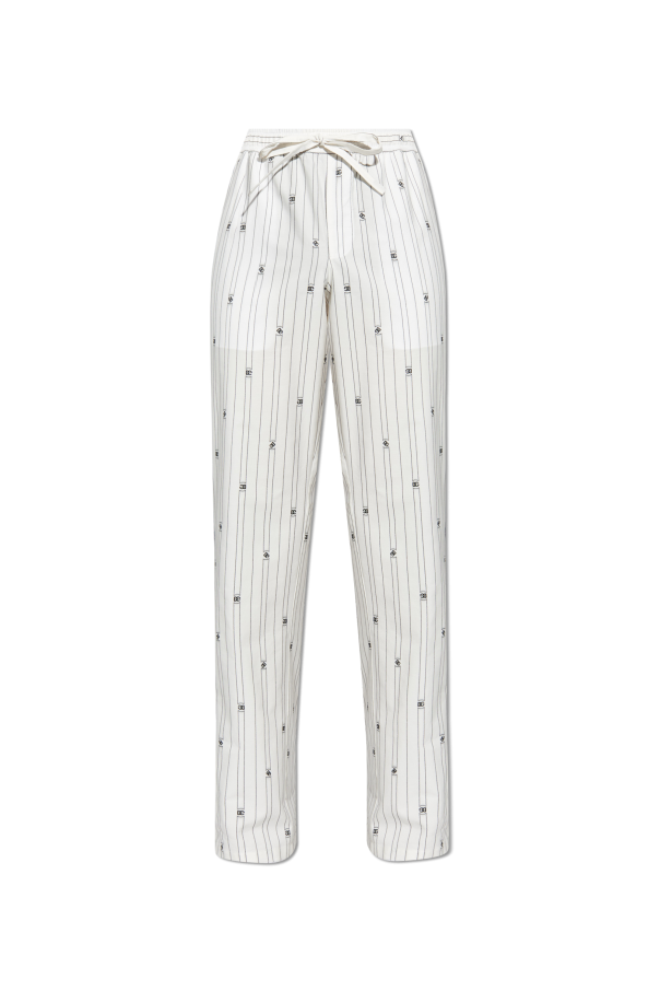 Striped pattern trousers od Dolce & Gabbana