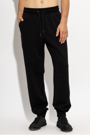 Dolce & Gabbana Pantalones de chándal con logo bordado