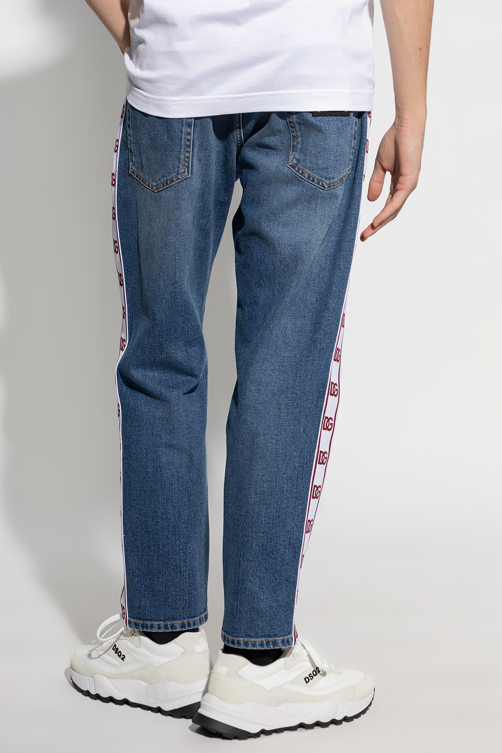 Ietpshops Dolce And Gabbana Womens Jeans Levi's Side Stripe Jeans