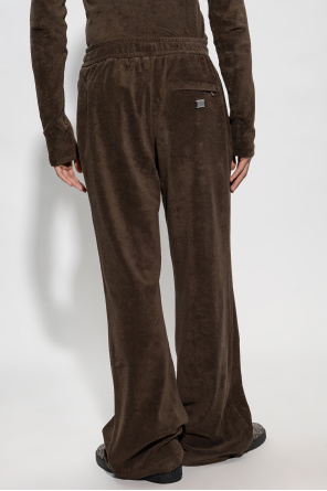 Dolce & Gabbana Jacquard Trousers with logo