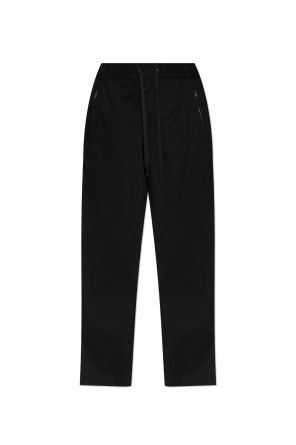 Pantalones de algodón de corte holgado