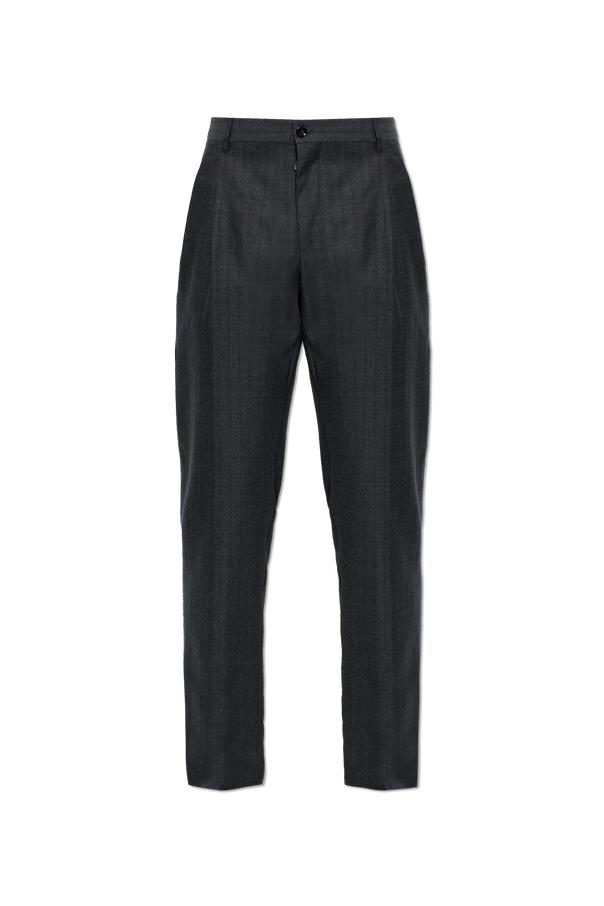 Wool pleated trousers od Dolce & Gabbana