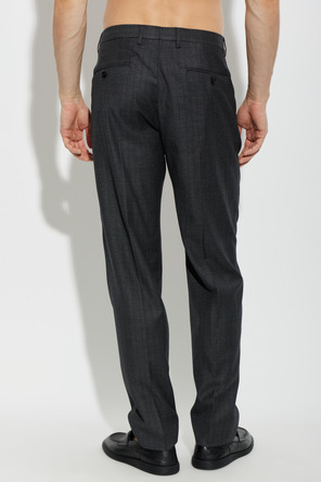 Dolce & Gabbana Wool pleated trousers
