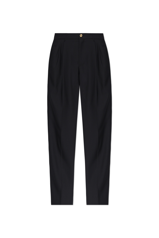 Wool pleated trousers od Dolce & Gabbana