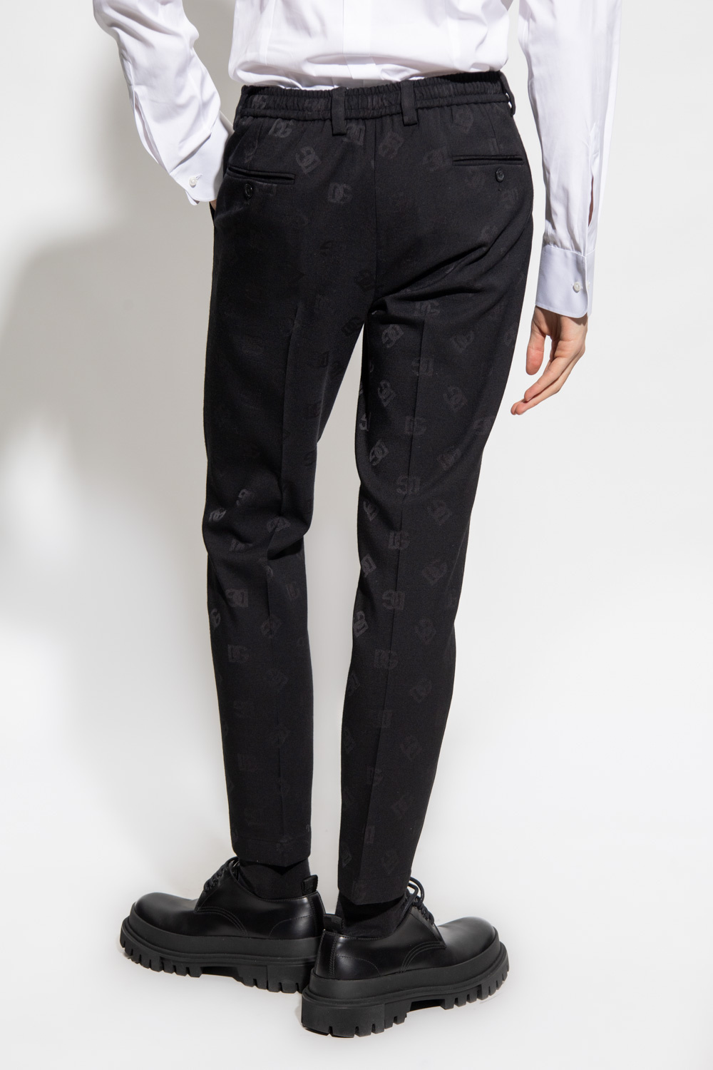 Lennox Malone slim-fit jeans Monogrammed Jaren trousers