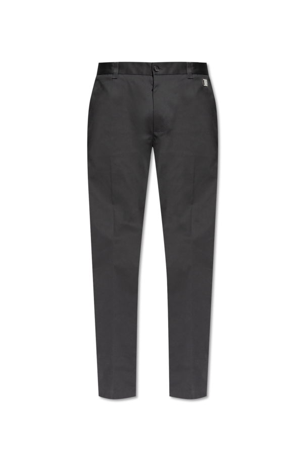Dolce & Gabbana Bawełniane spodnie