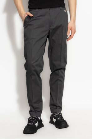 Dolce & Gabbana Bawełniane spodnie