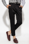 Dolce & Gabbana Cotton pleat-front trousers