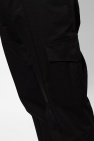 fresh made basico sweat pants black Trousers with pockets