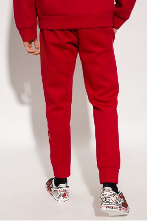 Dolce & Gabbana scallop-trim lace bodysuit Schwarz Sweatpants with logo