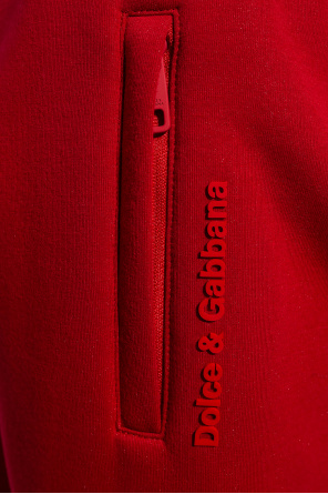 Dolce & Gabbana roll-neck wool jumper Sweatpants with logo