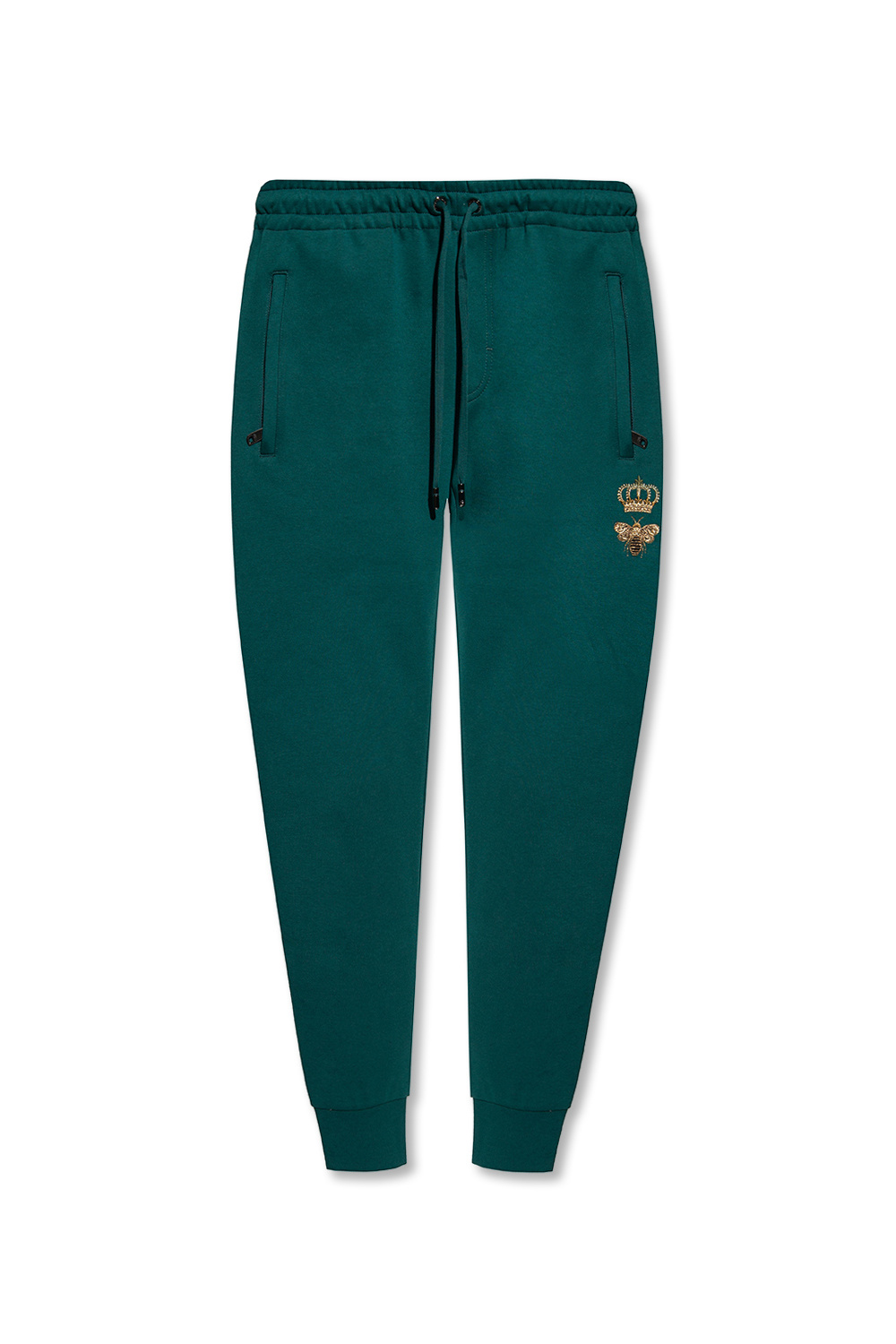 dolce pin & Gabbana Embroidered sweatpants