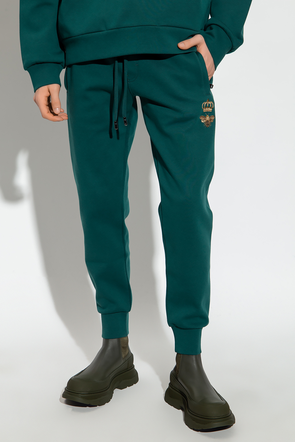 Dolce & Gabbana Embroidered sweatpants