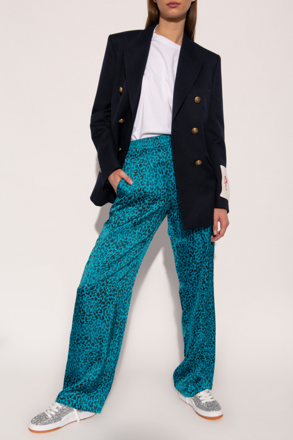 Golden Goose Trousers with animal motif