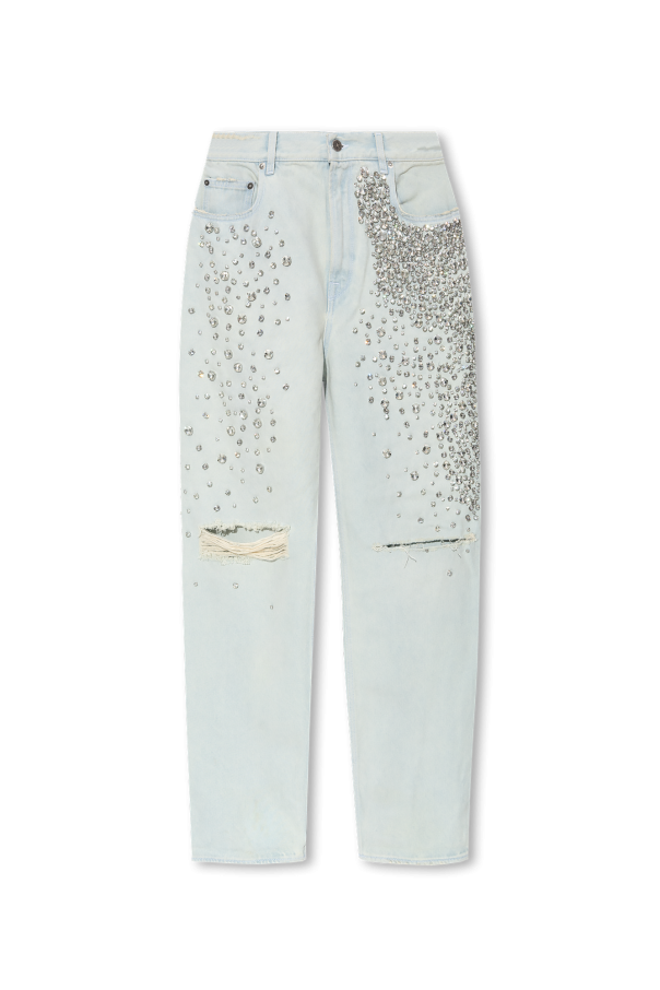 Golden Goose Jeans with crystals