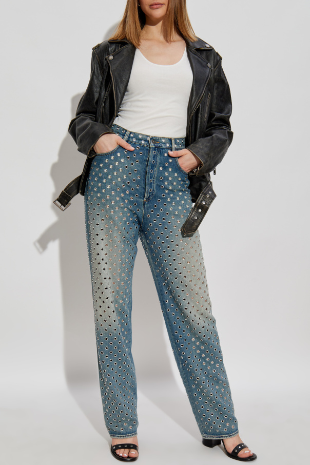 Golden Goose Vaqueros con apliques