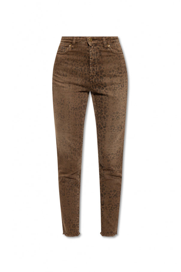 Golden Goose Jeans with animal motif