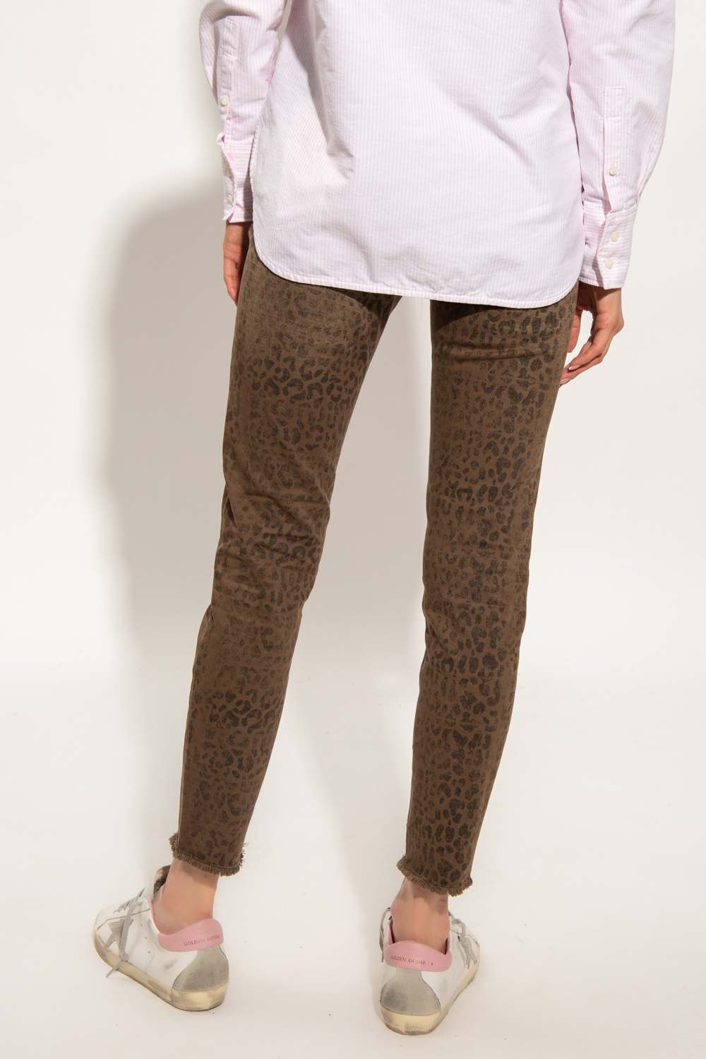 Golden Goose Jeans with animal motif