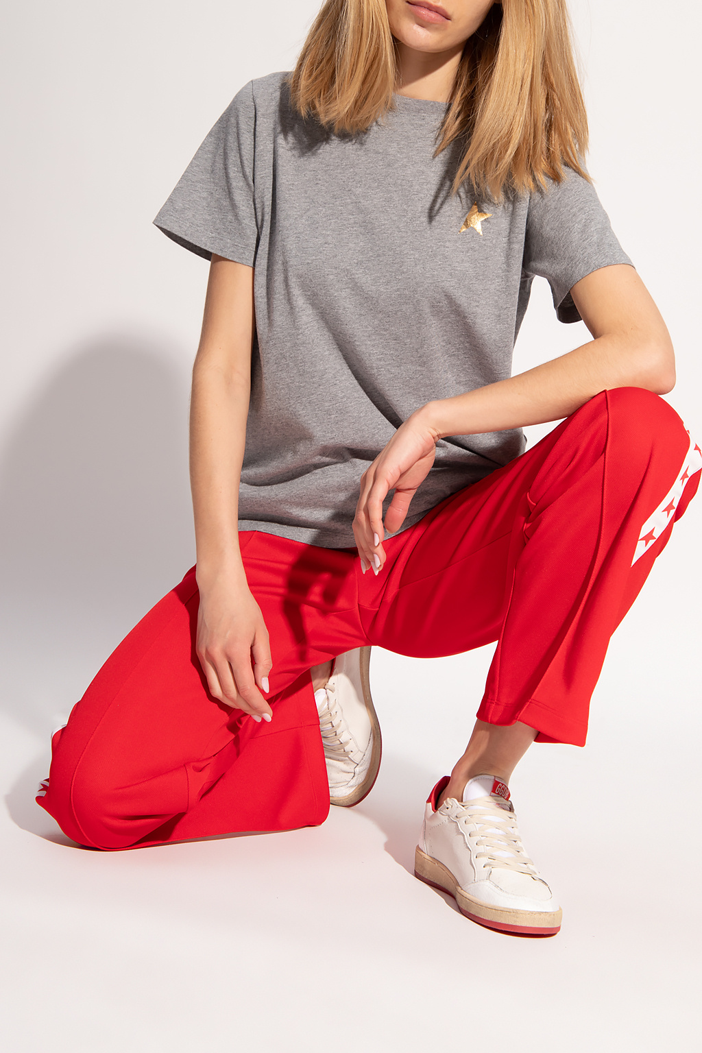 Golden Goose Side-stripe sweatpants