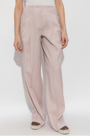Golden Goose Pantalones de pierna ancha con pliegue