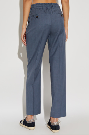 Golden Goose Wool trousers with crease