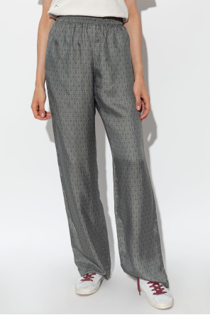 Golden Goose Patterned loose-fitting pants