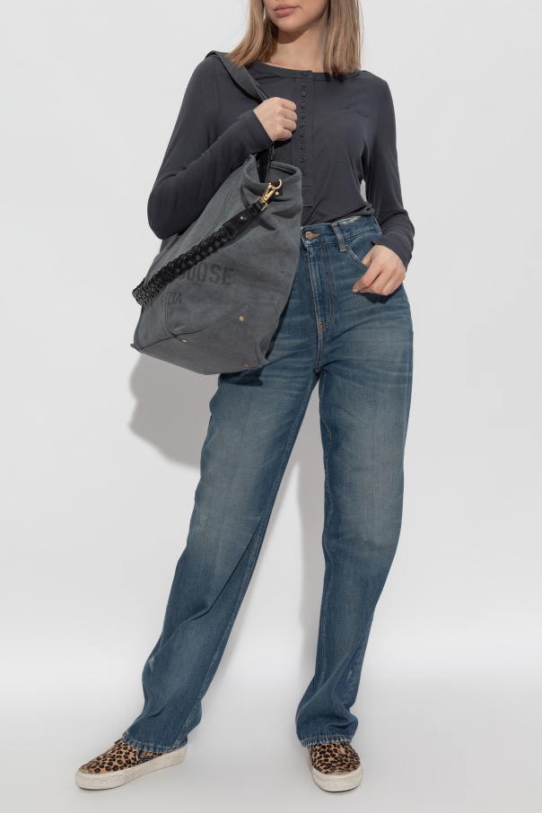 Golden Goose Jeans mit vintage-Effekt