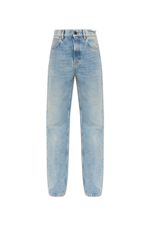 Straight-leg jeans