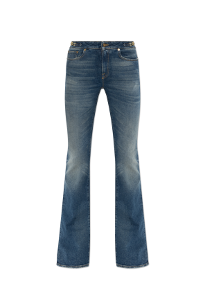 Jeans mit ausgestelltem Bein