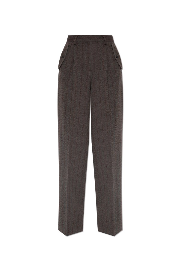 Creased trousers od Golden Goose