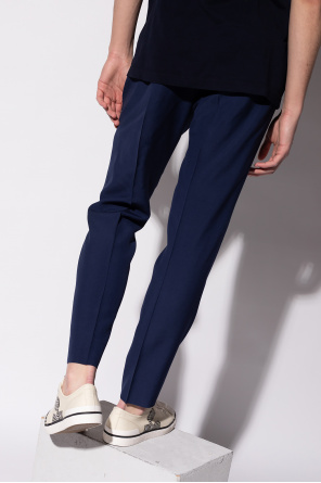 Run Pants 174 Wool pleat-front trousers