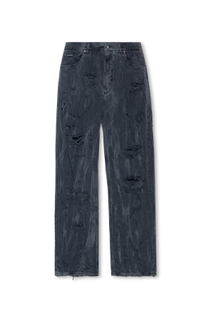 Dolce & Gabbana Kids logo-waistband leggings