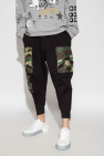 Dolce & Gabbana Women's Airmaster Mix Of Materials Sneakers graphic-print sweatpants