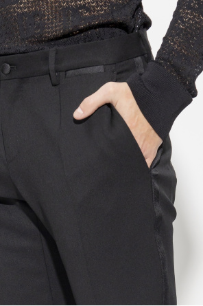x Angel Cen Track Pants Pleat-front trousers