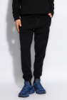 Dolce & Gabbana BLACK Wool trousers with logo